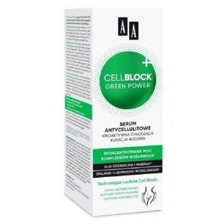 AA Cell Block Green Power Anti-Cellulite Serum serum antycellulitowe 200ml