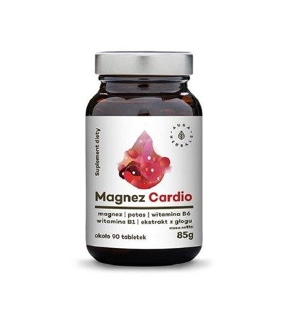 Aura Herbals Magnez Cardio suplement diety 90 tabletek 85g