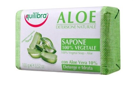 Equilibra Aloe 100% Vegetal Soap aloesowe mydło 100g