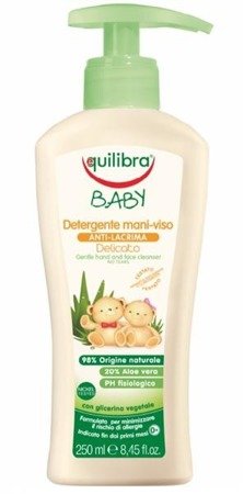 Equilibra Baby Gentle Hand & Face Cleanser delikatne mydełko do rąk i twarzy 0m+ 250ml