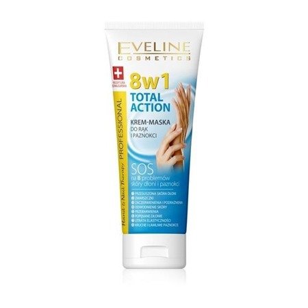Eveline Cosmetics Hand&Nail Therapy Total Action 8w1 krem-maska do rąk i paznokci 75ml