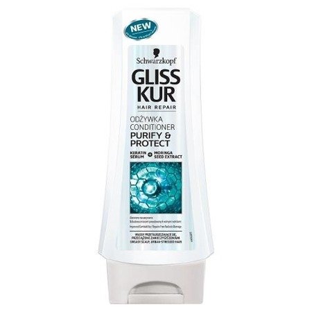 Gliss Kur Purify & Protect Conditioner oczyszczająco-ochronna odżywka do włosów 200ml