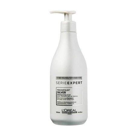 L'Oreal Professionnel Serie Expert Magnesium Silver Shampoo szampon rozjaśniający do włosów siwych 500ml