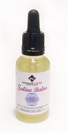 Madame Justine Saline Baloo Hand And Nail Care Oil olejek do pielęgnacji skórek dłoni 30ml