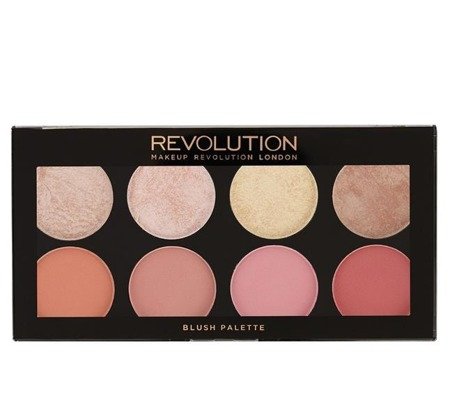 Makeup Revolution Ultra Professional Blush Palette paleta 8 róży Goddes 13g