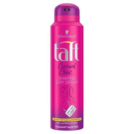 Taft Casual Chic Shaping Dry Spray suchy spray do stylizacji włosów 150ml
